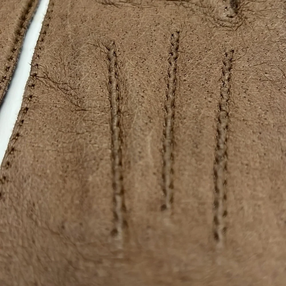 Shalimar Hand stitched Pig Skin Leather Women’s Gloves Size 7 NOS